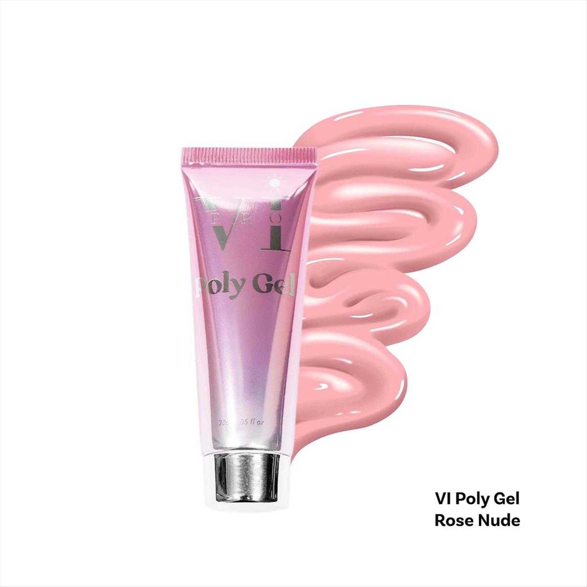 Poly gel Rose Nude Vi Beauty 30gr