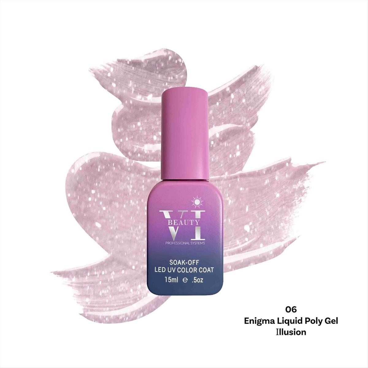 Enigma Liquid Poly Gel Illusion 06 Vi Beauty 15ml