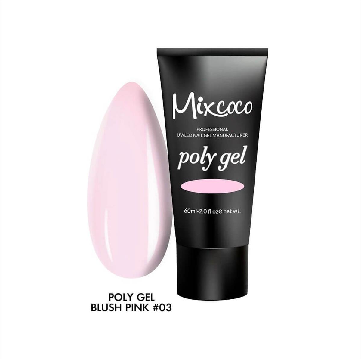 Poly gel Blush Pink Mixcoco 60ml