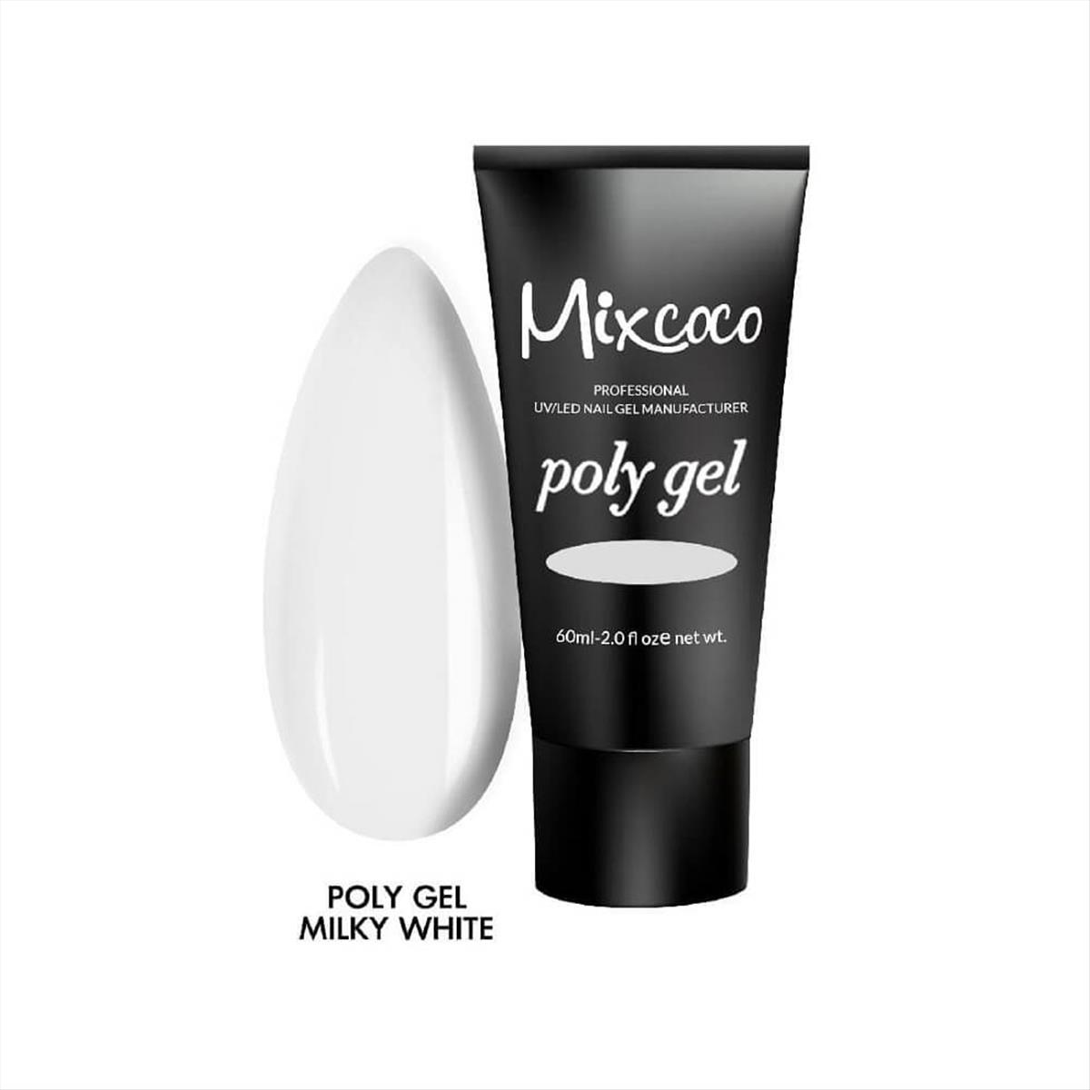 Poly gel Milky White Mixcoco 60ml