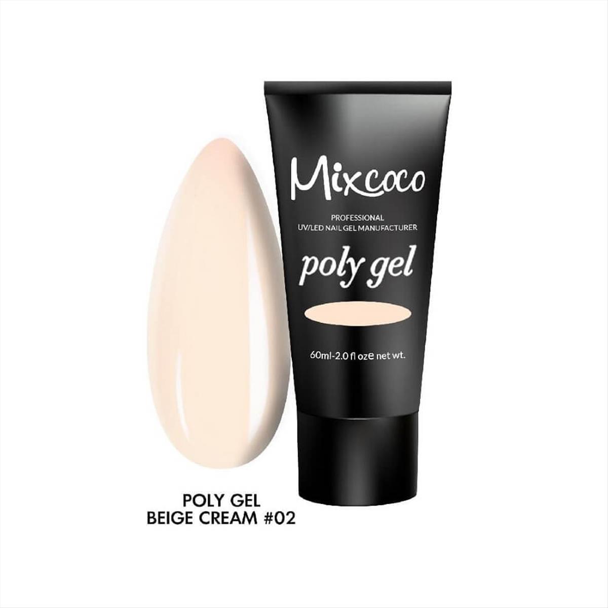 Poly gel Beige Cream Mixcoco 60ml