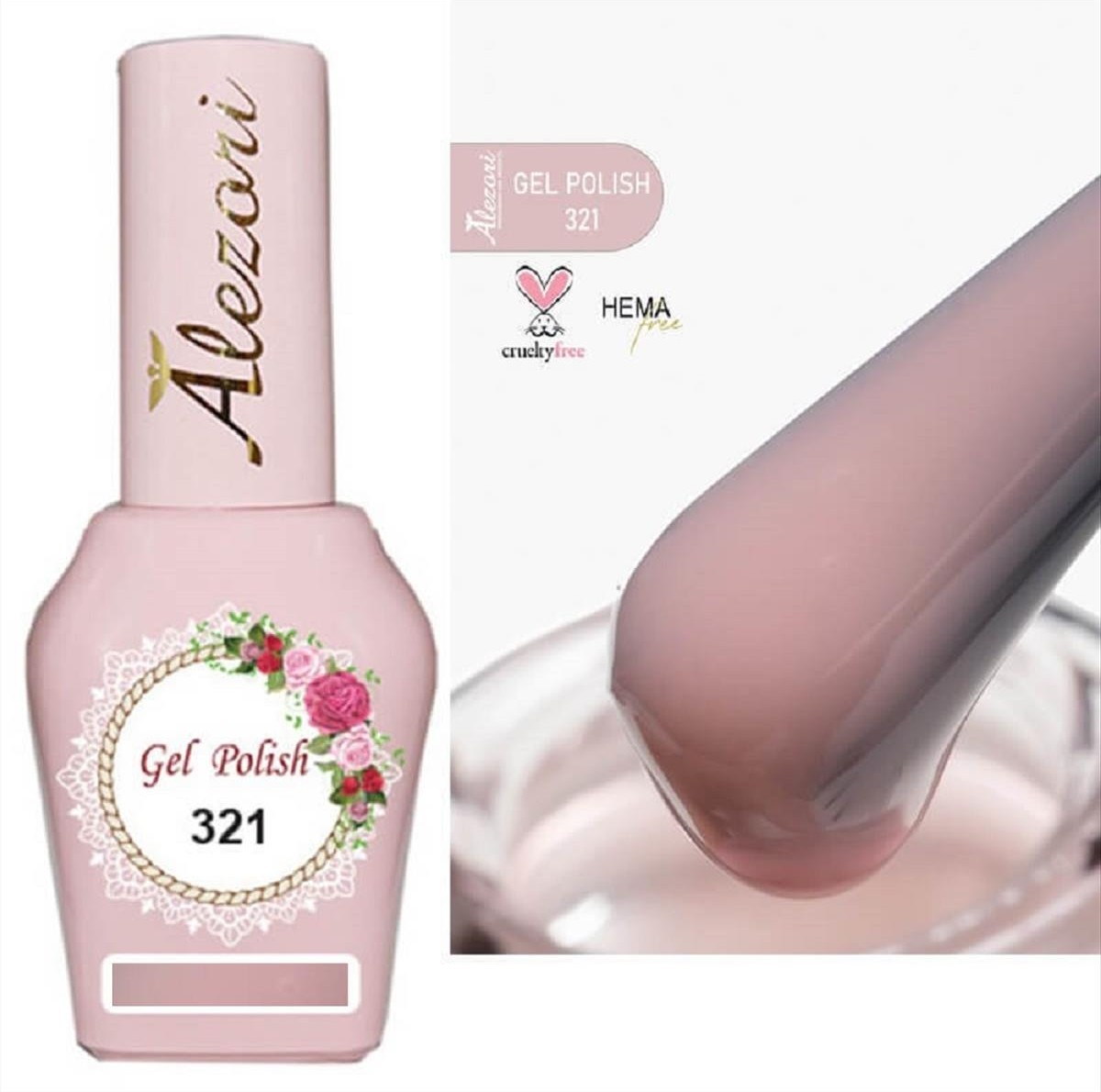 Alezori Ημιμόνιμο Βερνίκι Gel Polish Frensh 15ml