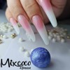 Poly gel Milky White Shimmer Mixcoco 30ml