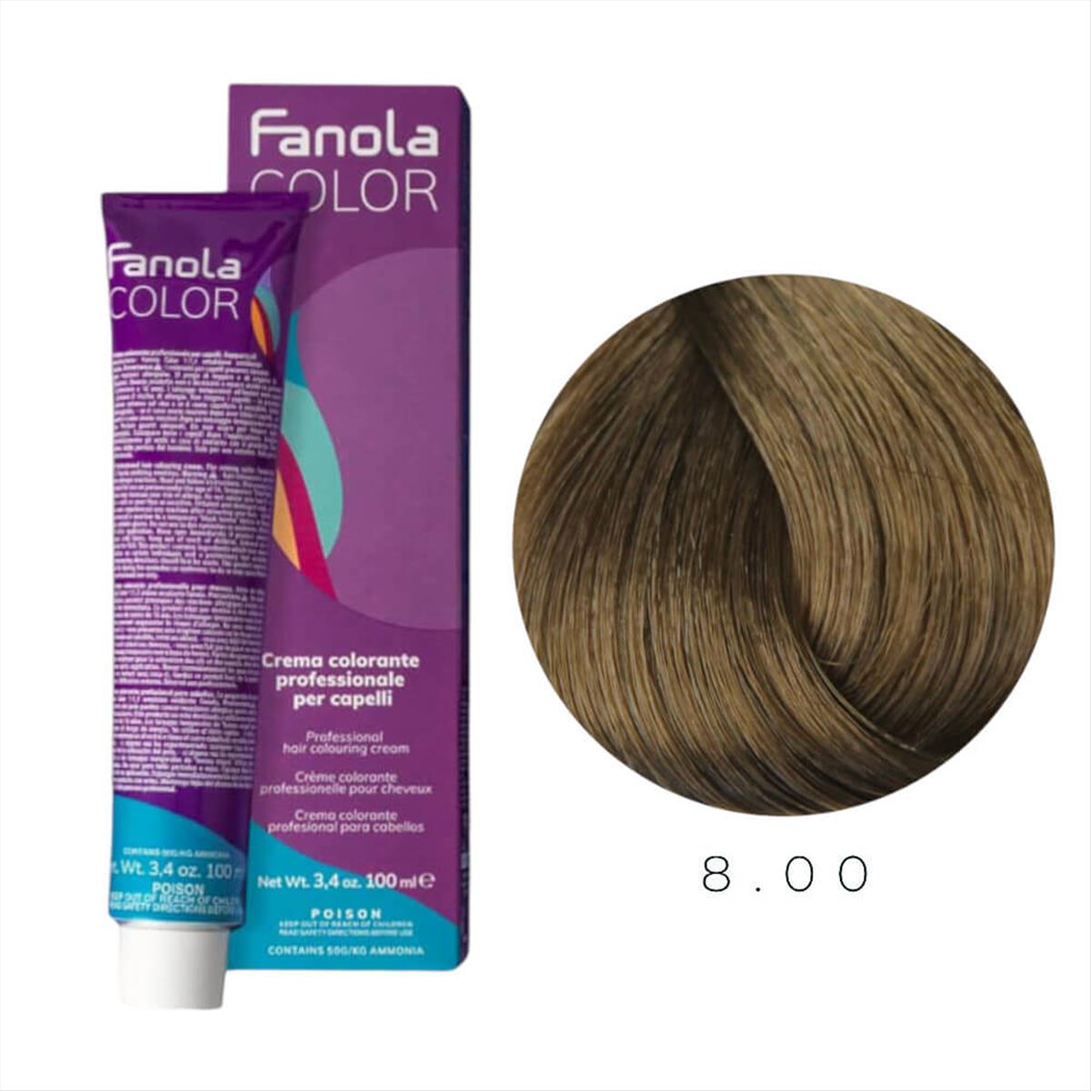 Hair Colouring Cream 8.00 Fanola 100ml