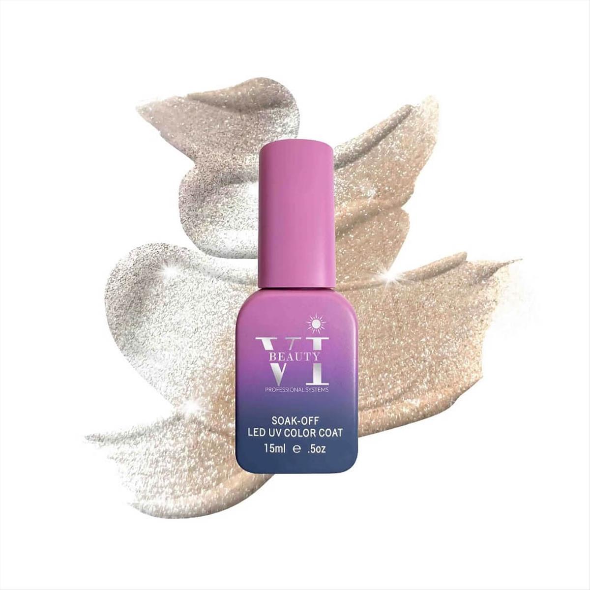 Soak Off Nails VI Beauty 01 Crystal Cat Eye 15ml