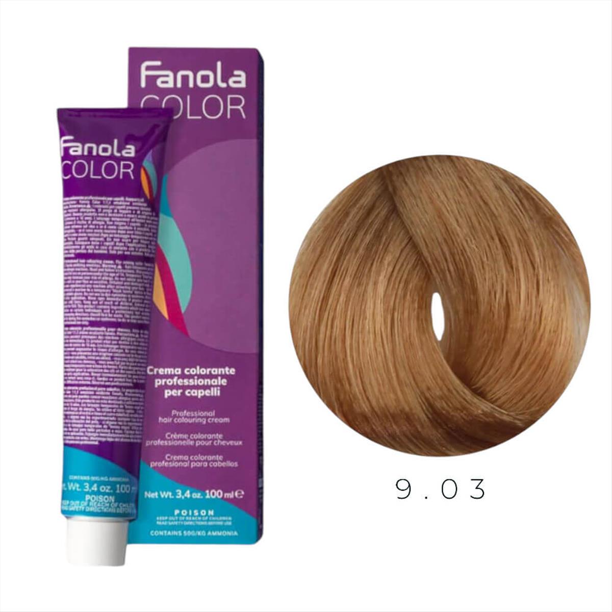 Hair Colouring Cream 9.03 Fanola 100ml