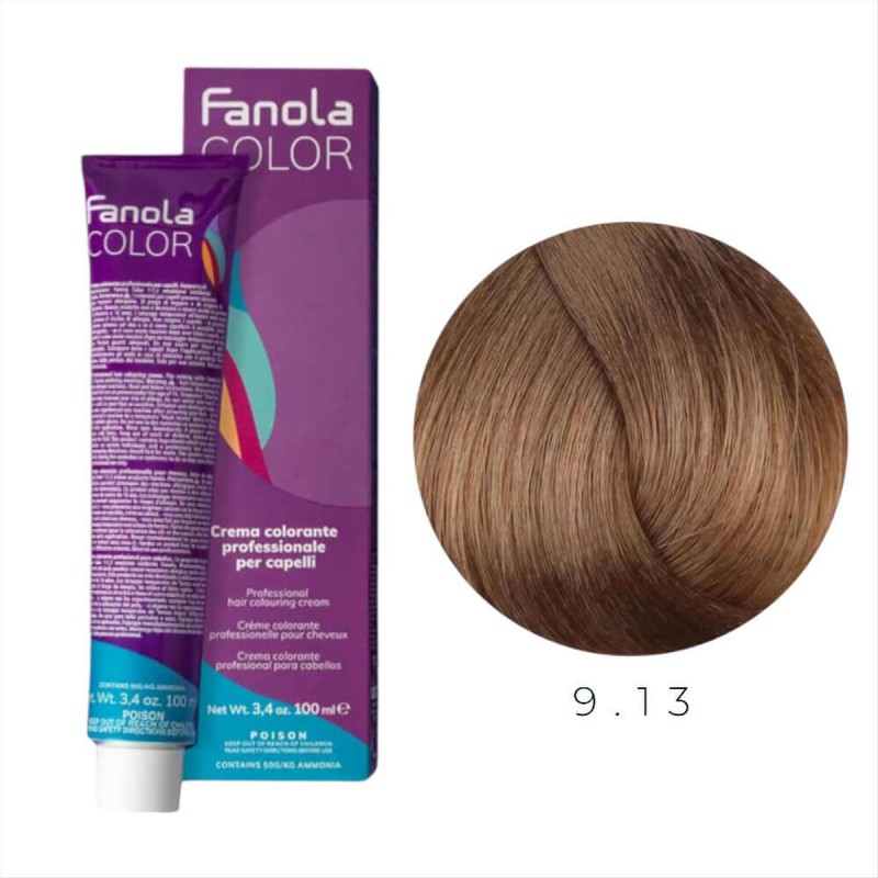 Hair Colouring Cream 9.13 Fanola 100ml