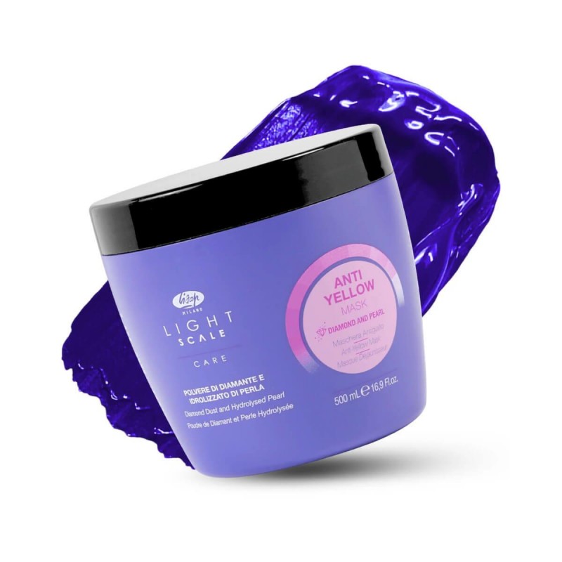 Hair mask anti yellow light scale 500ml Lisap