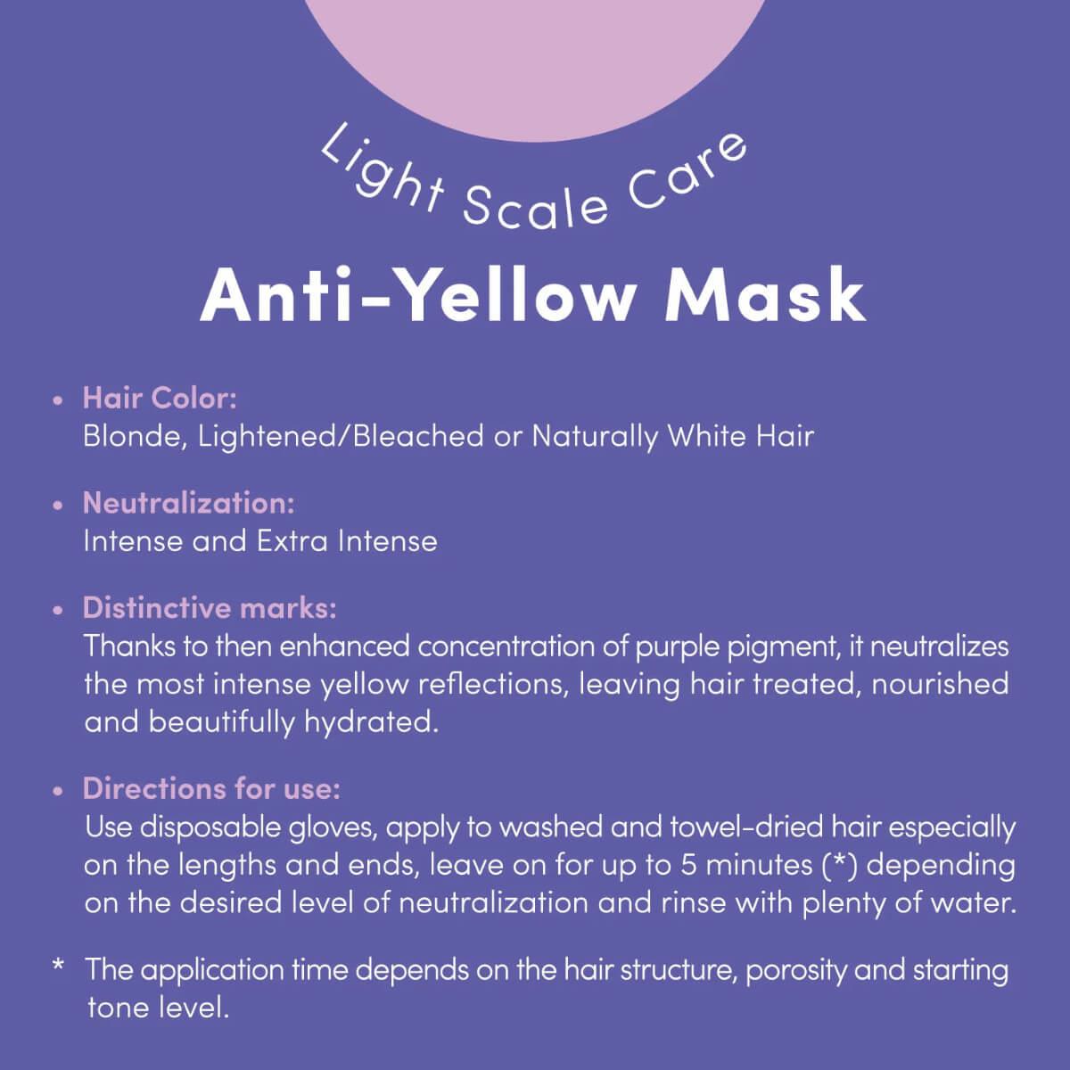 Hair Mask Light Scale Anti Yellow 500ml