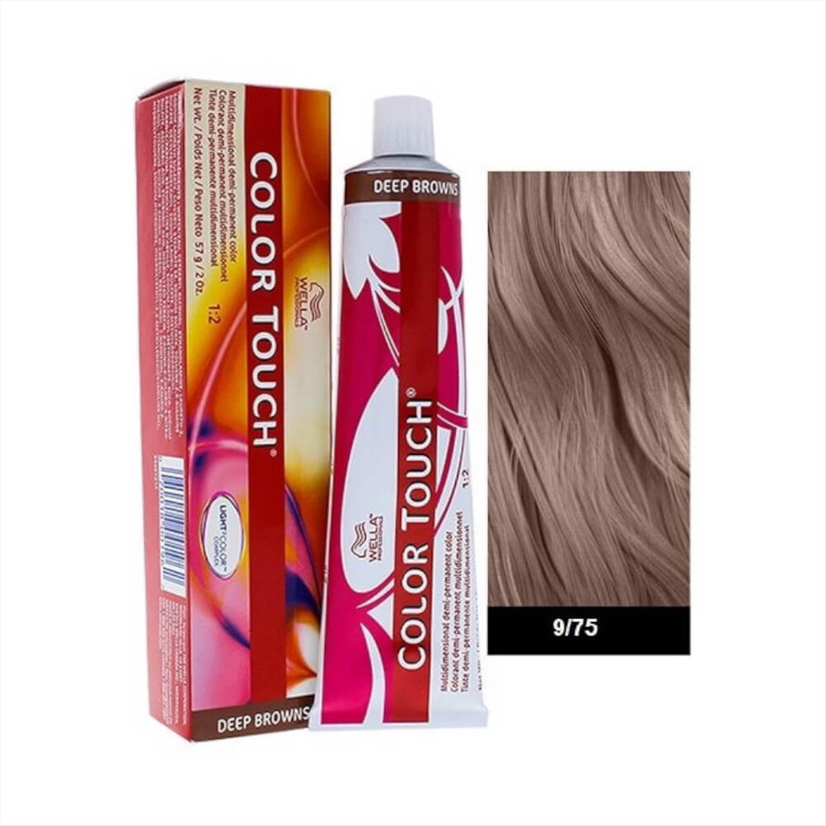 Βαφή Μαλλιών Wella Color Touch No 9/75 - 60ml