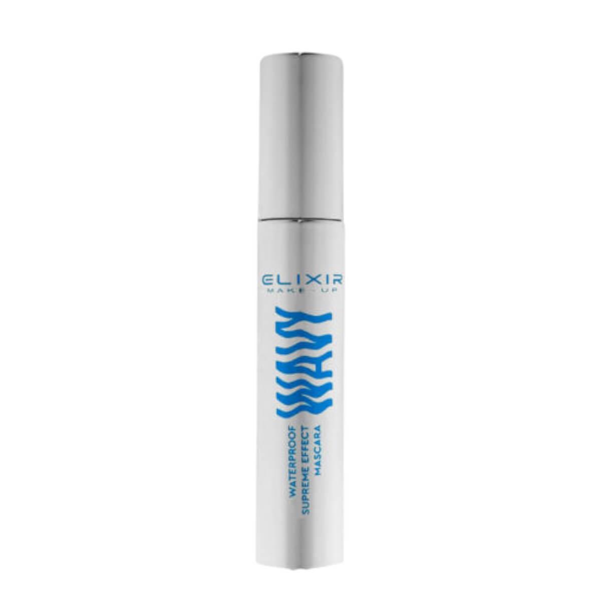 Elixir Wavy Αδιάβροχη Mascara για Όγκο & Μήκος Μαύρο 12gr