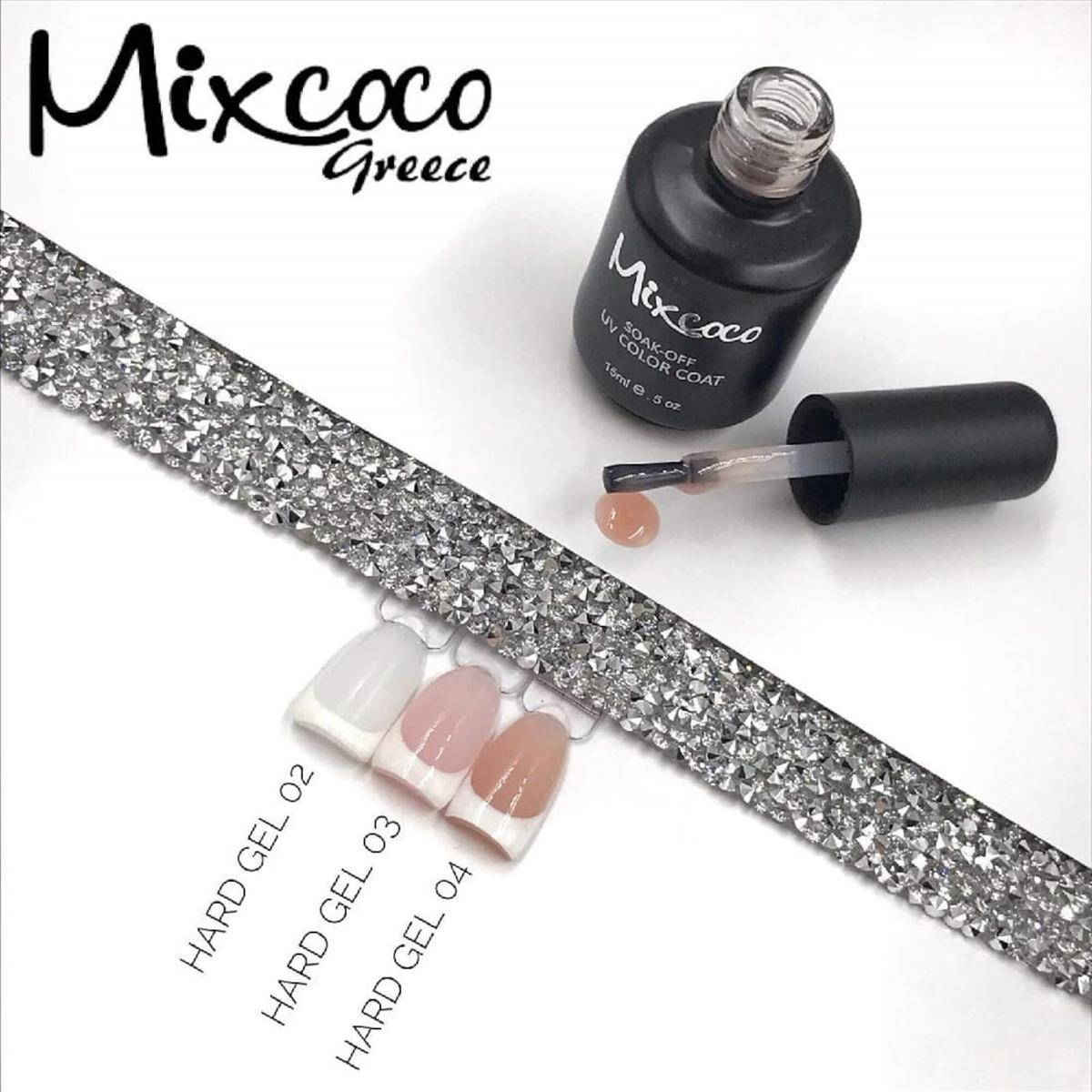 Ημιμόνιμο βερνίκι νυχιών Hard Gel Mixcoco 15ml