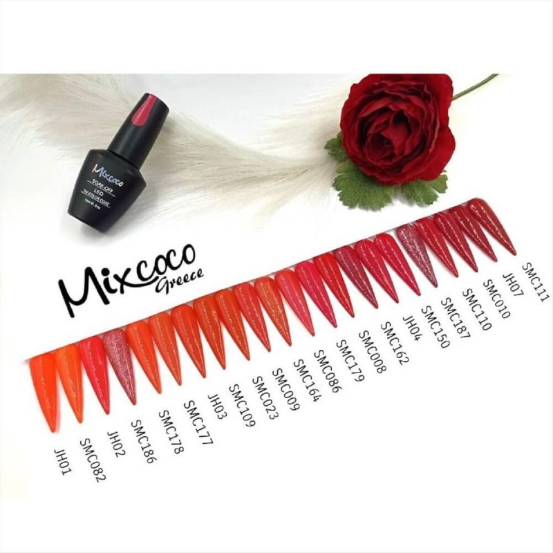 Soak Off Nails The Reds Mixcoco 15ml