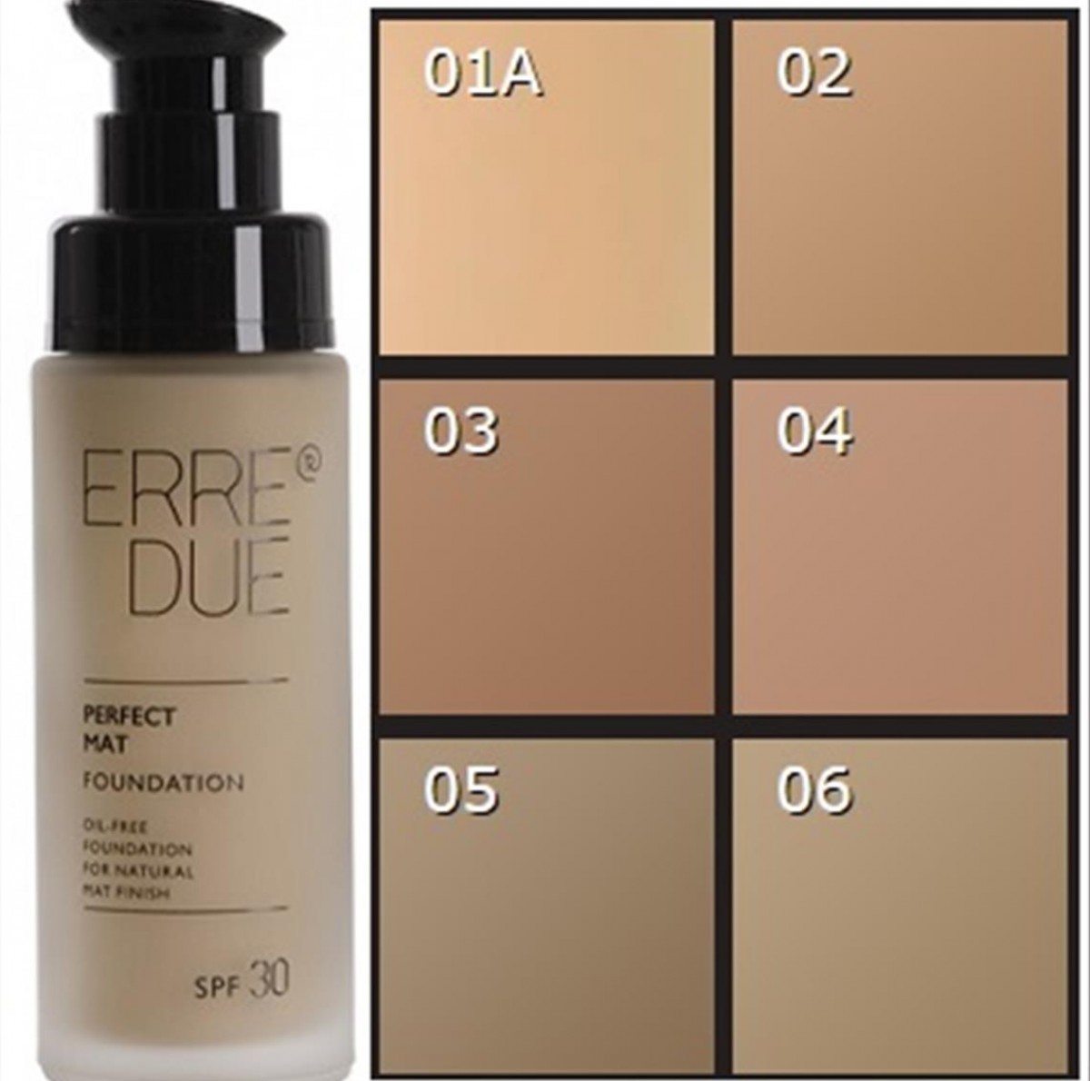 Erre Due Perfect Mat Foundation 30ml