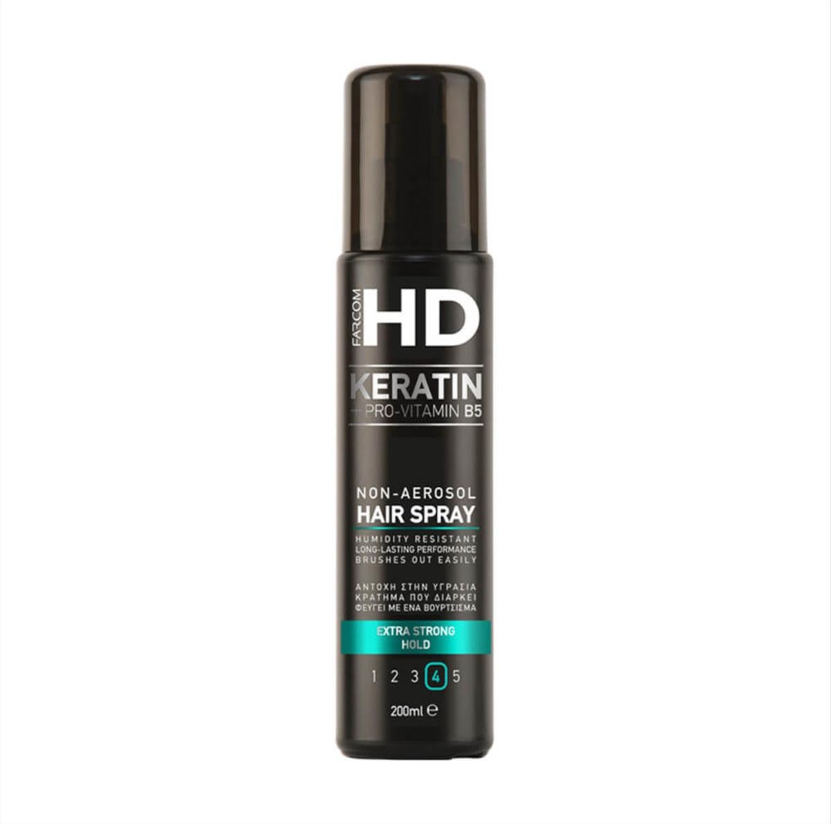 HD Keratin Non-Aerosol Hair Spray Extra Strong Hold 4 - 200ml