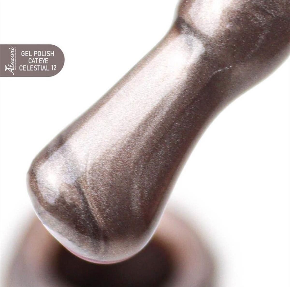 Semi-permanent gel polish cat eye celestial 12 15ml Alezori