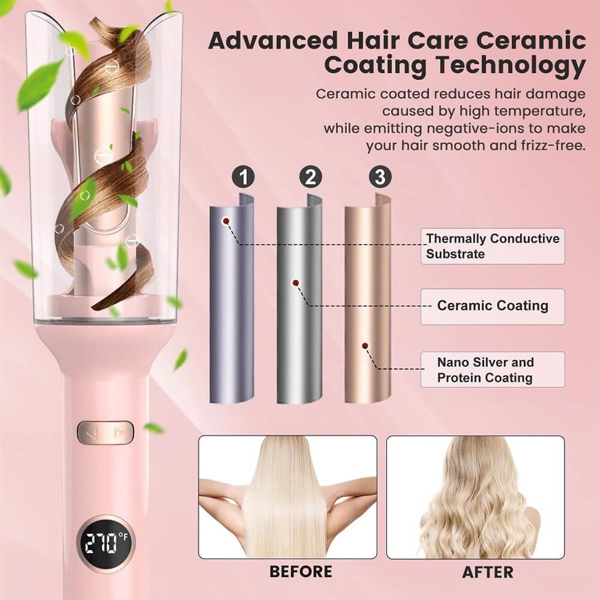 DSP Automatic Curling Iron 20249