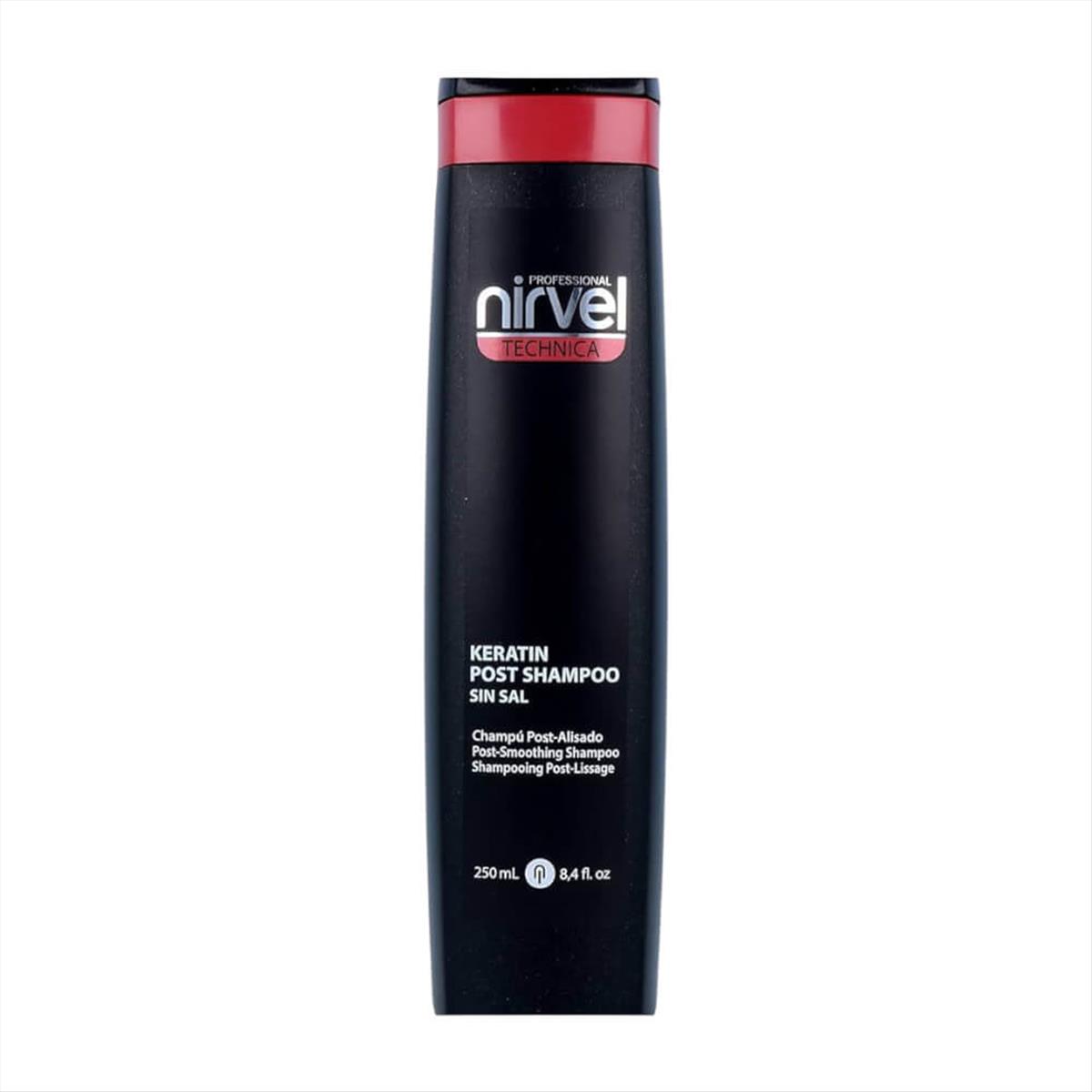 Σαμπούαν Μαλλιών Keratin Post Shampoo Nirvel 250ml