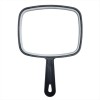 Jumbo Hand Mirror  Hair Styling Black