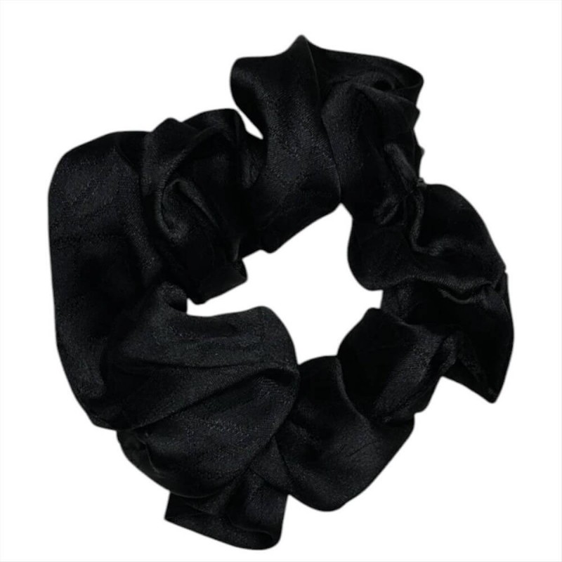 Scrunchies Hair Saten Balck BS 637