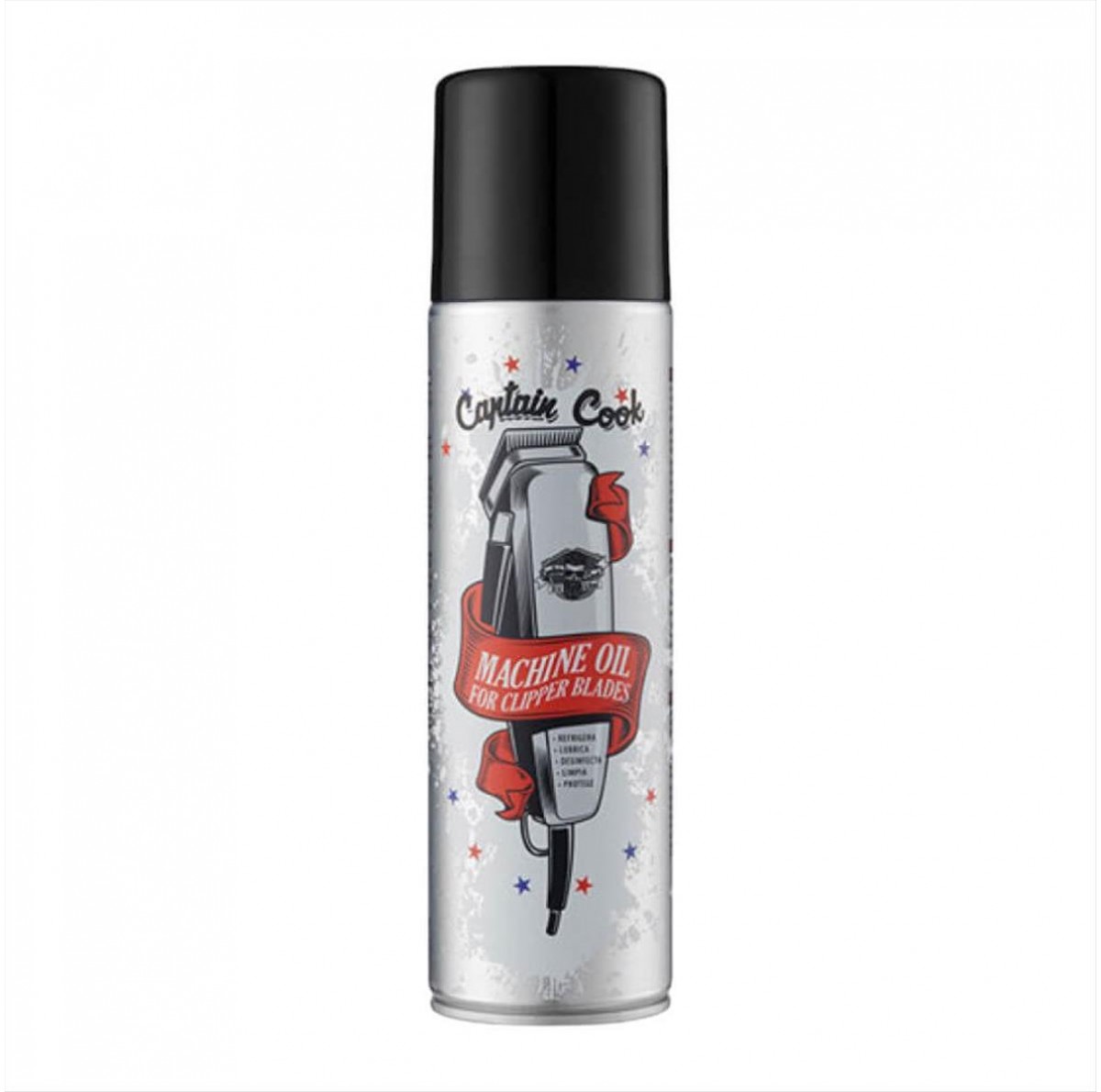 Λάδι Spray μηχανής κουρέματος Captain cook 500ml Eurostil