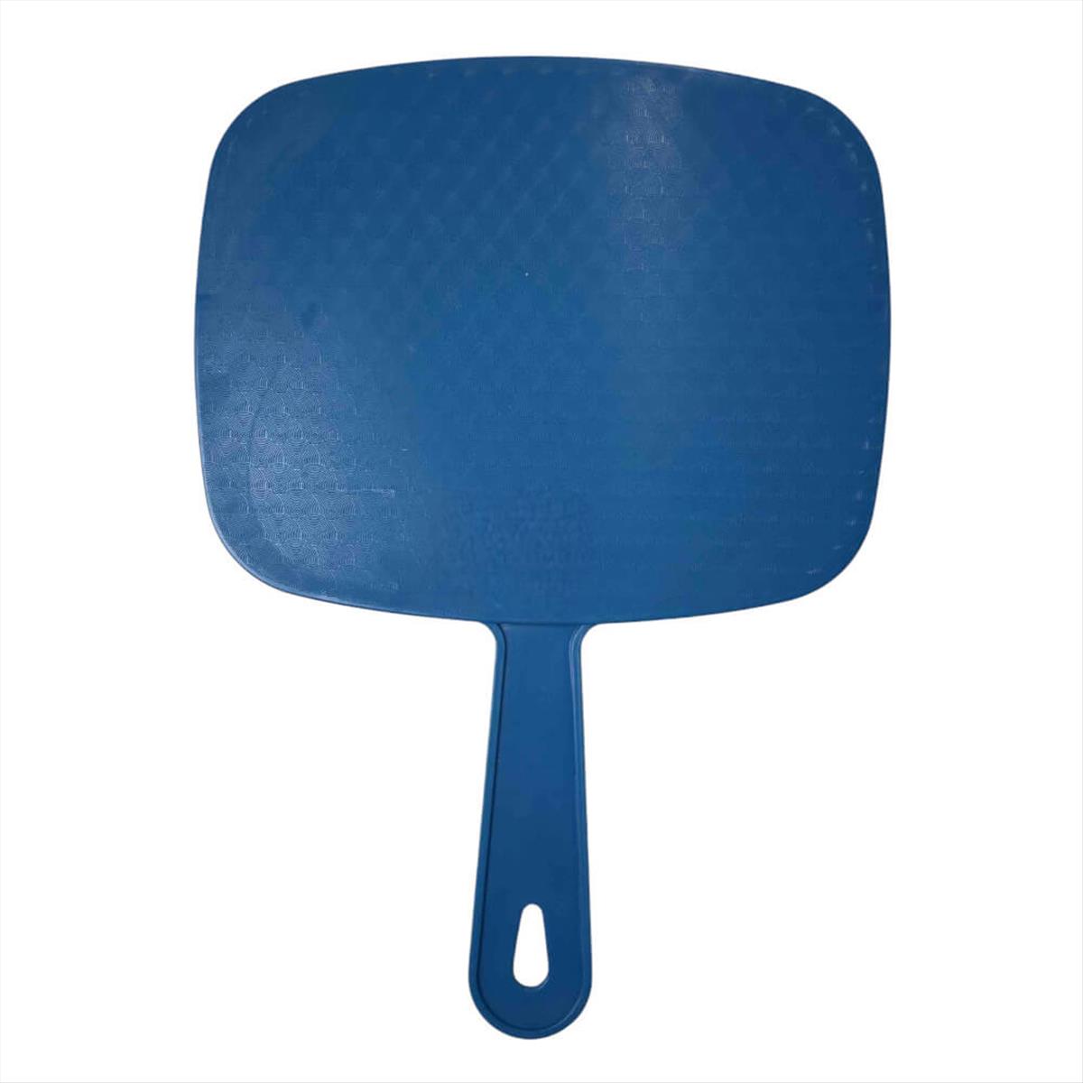 Jumbo Hand Mirror  Hair Styling Blue