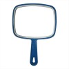 Jumbo Hand Mirror  Hair Styling Blue