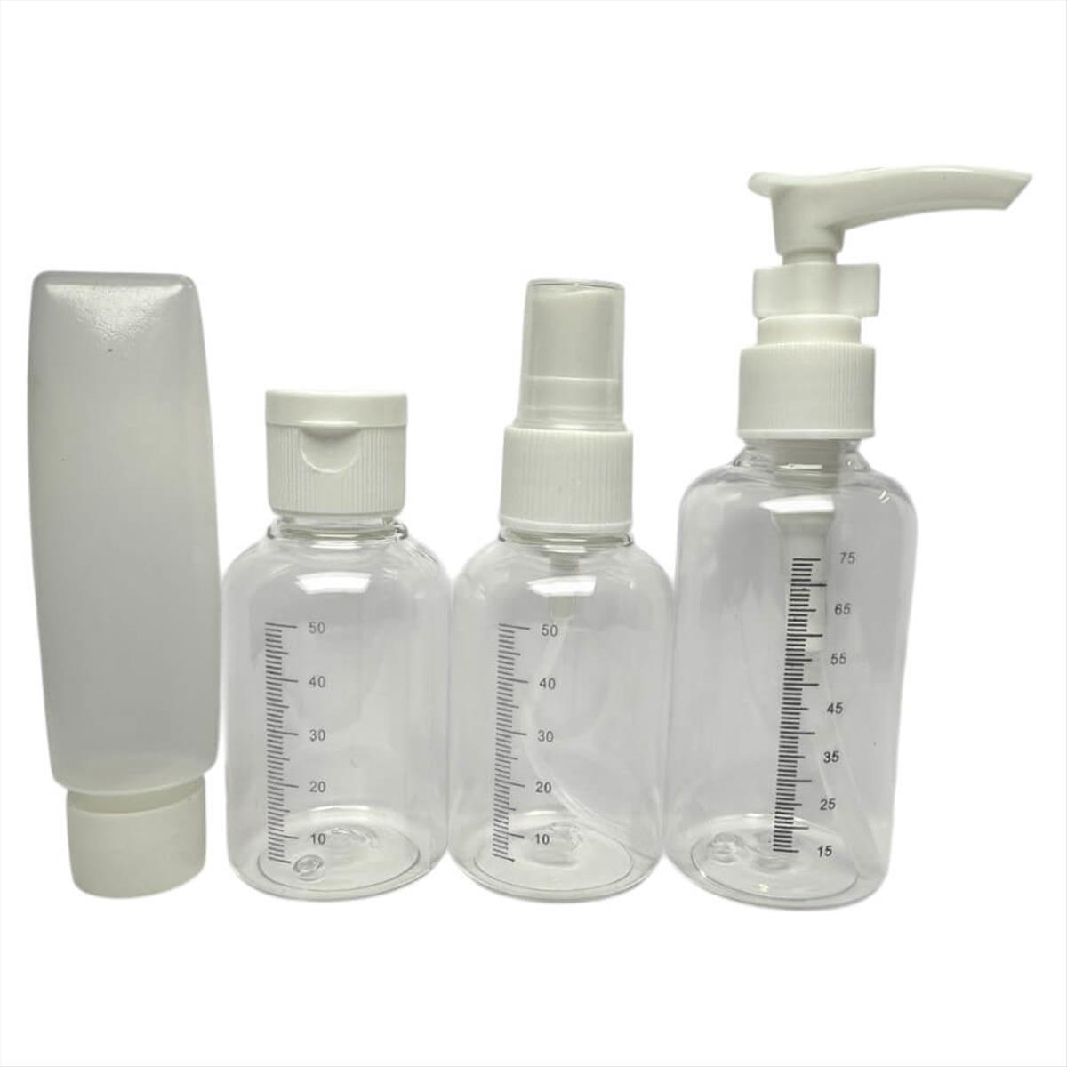 Travel Bottle Set 4pcs