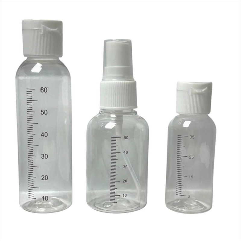 Travel Bottle Kit 3pcs