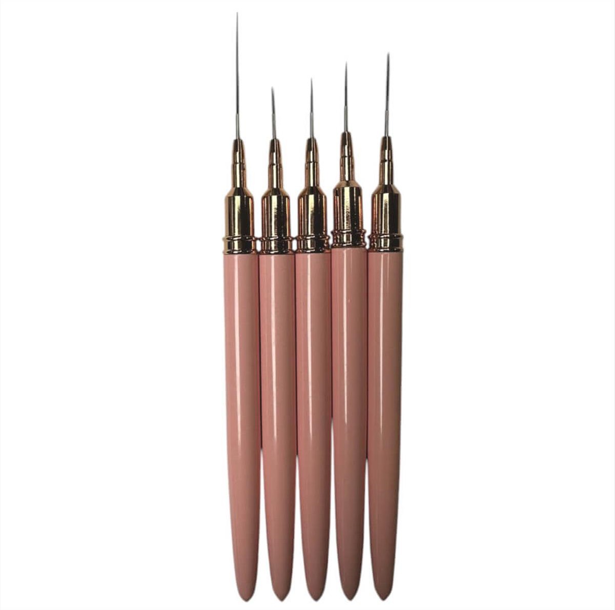 Set of 5pcs design Nails brushes