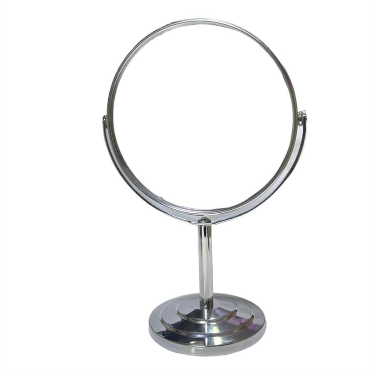 Mirror with metal base, 2-sided - BS