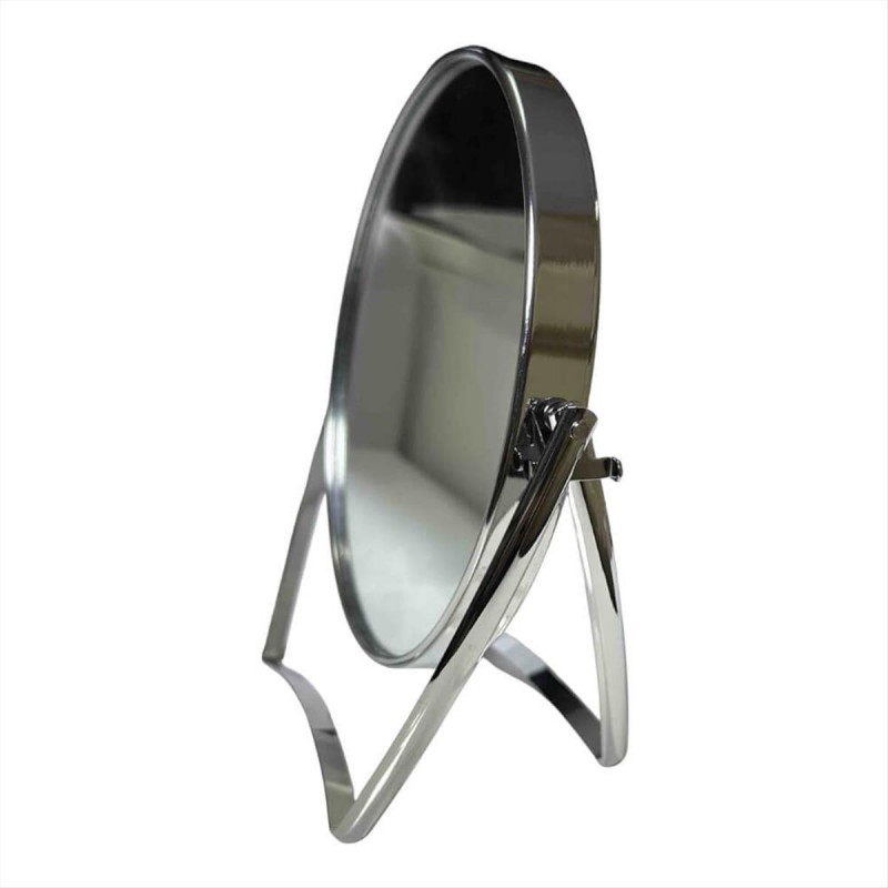 2-sided metal mirror with stand BS 1634