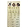 Decorative Pearls - Beige Face - Body Stickers