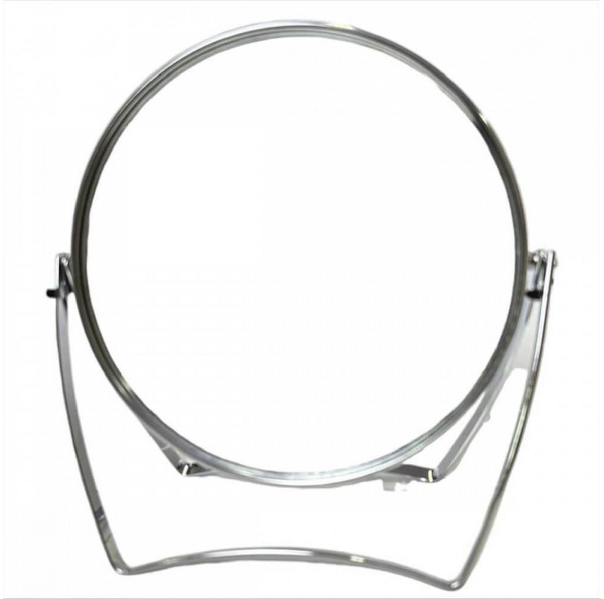 2-sided metal mirror with stand BS 1627