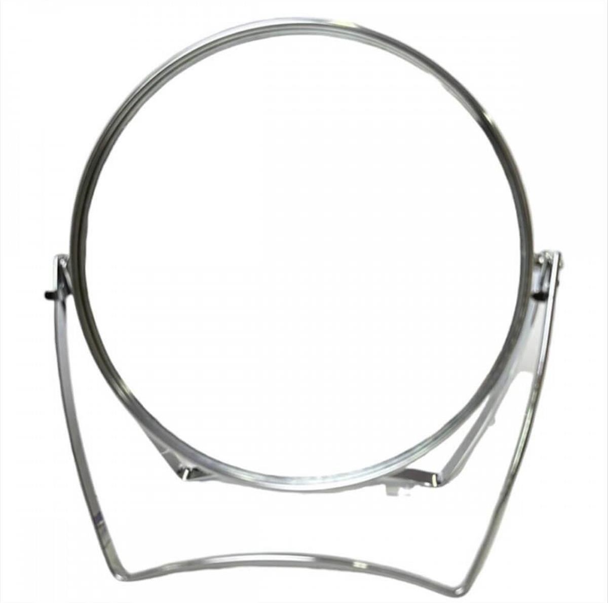 2-sided metal mirror with stand BS 1627