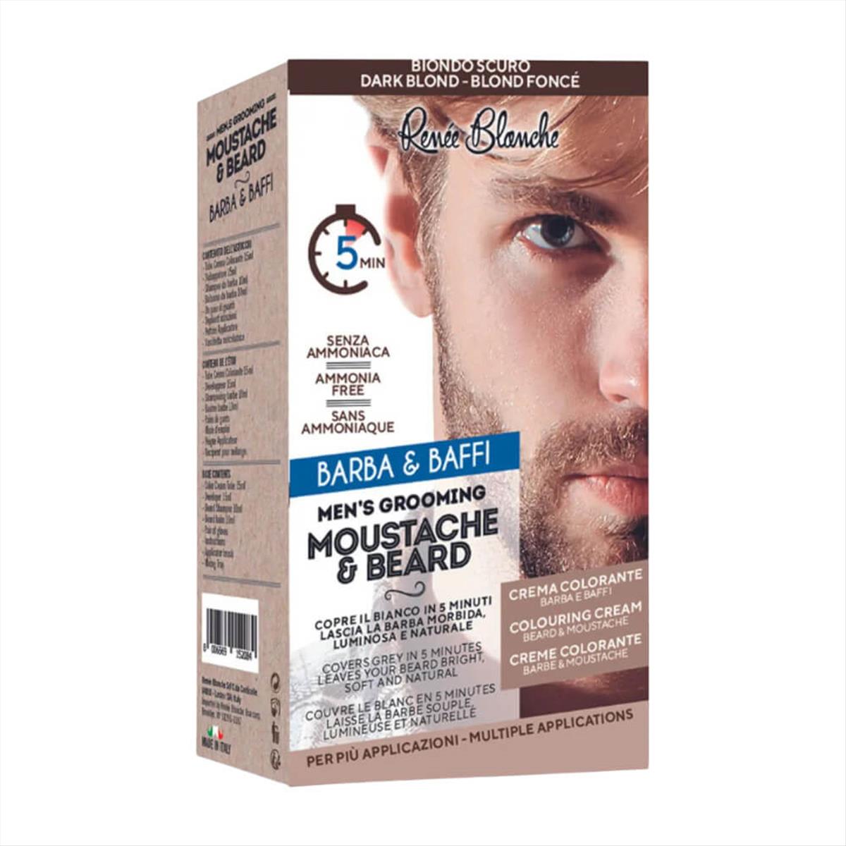 Barba & Baffi Ammonia-Free Beard and Moustache Dye - 6N Biondo Scuro