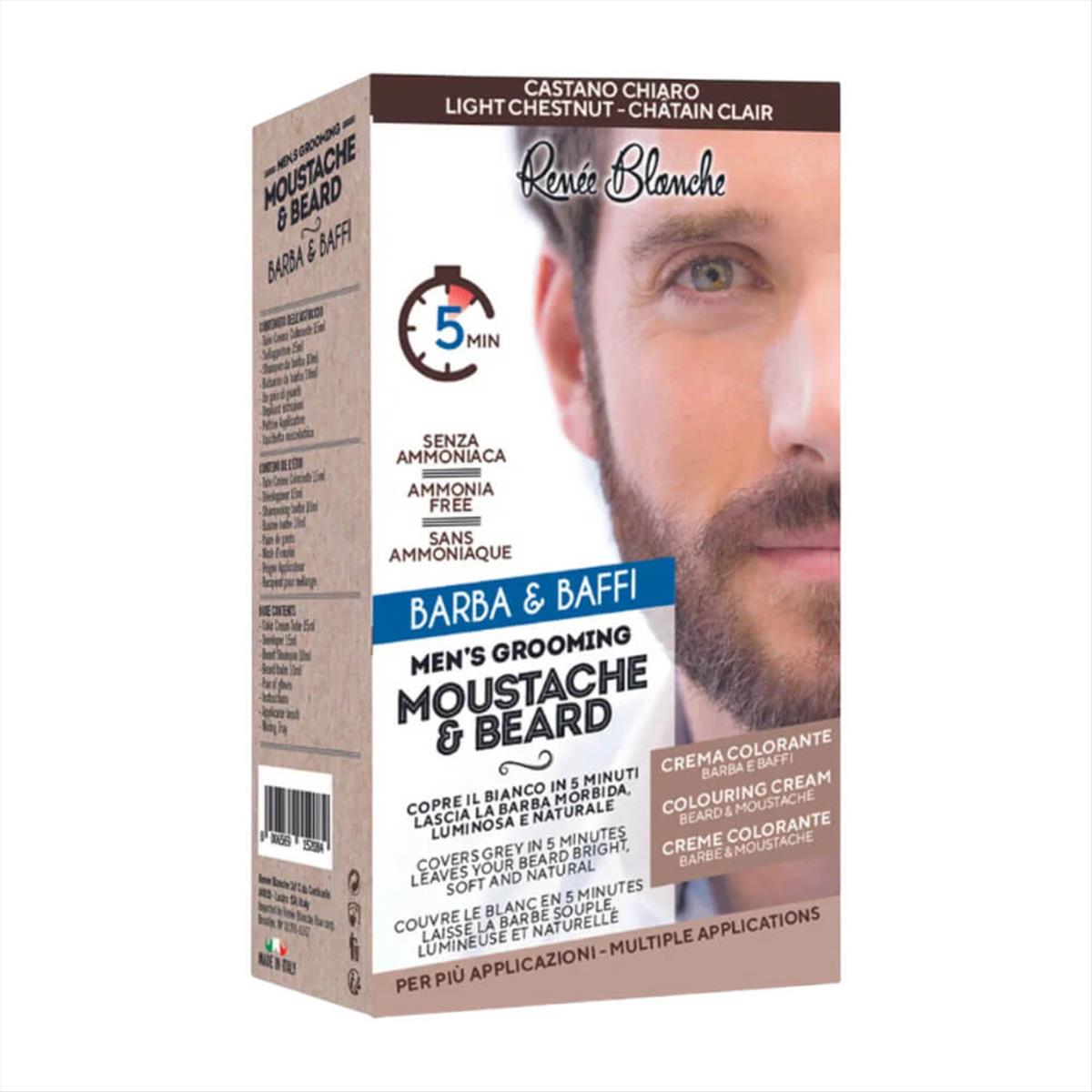 Barba & Baffi Ammonia-Free Beard and Moustache Dye - 5Ν Brown