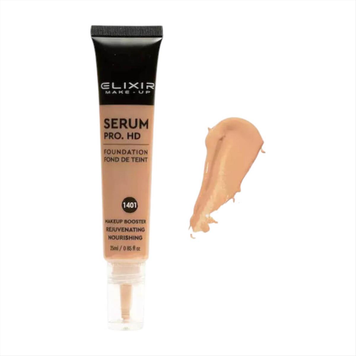 Elixir Serum Pro HD Foundation Liquid Make up & Serum 1401 - 25ml