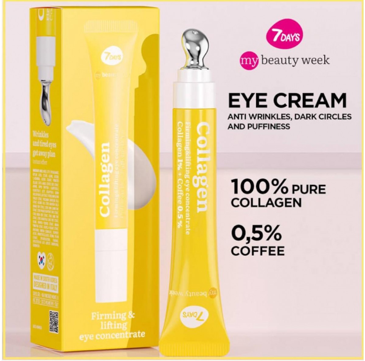 7DAYS Korean Eye Cream Collagen - Lifting