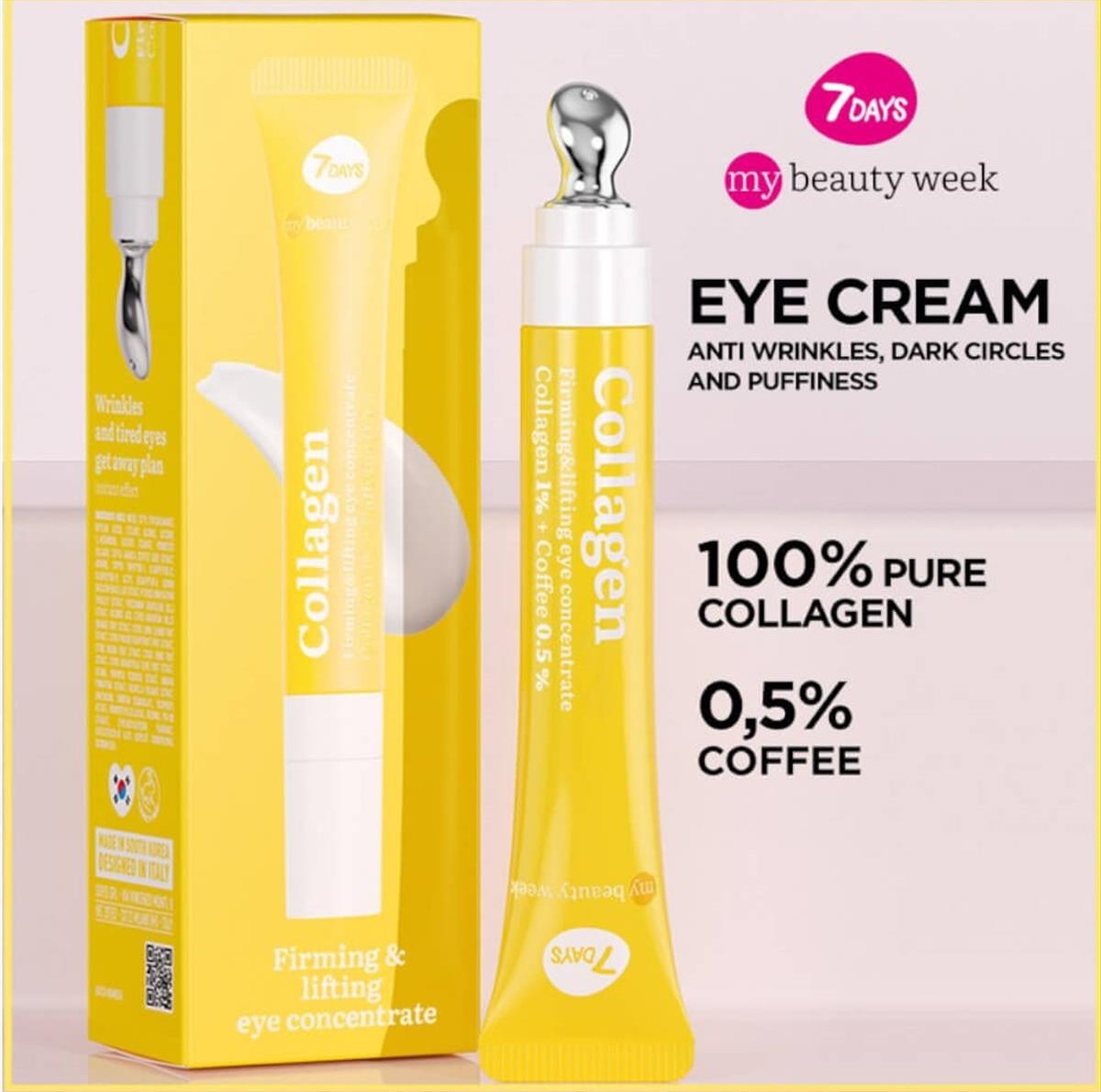 7DAYS Korean Eye Cream Collagen - Lifting