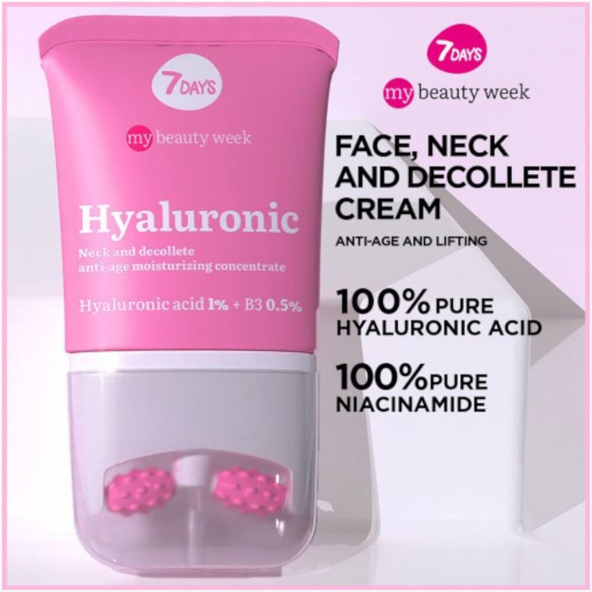 7DAYS Korean Neck-Decollete Hyaluronic roller