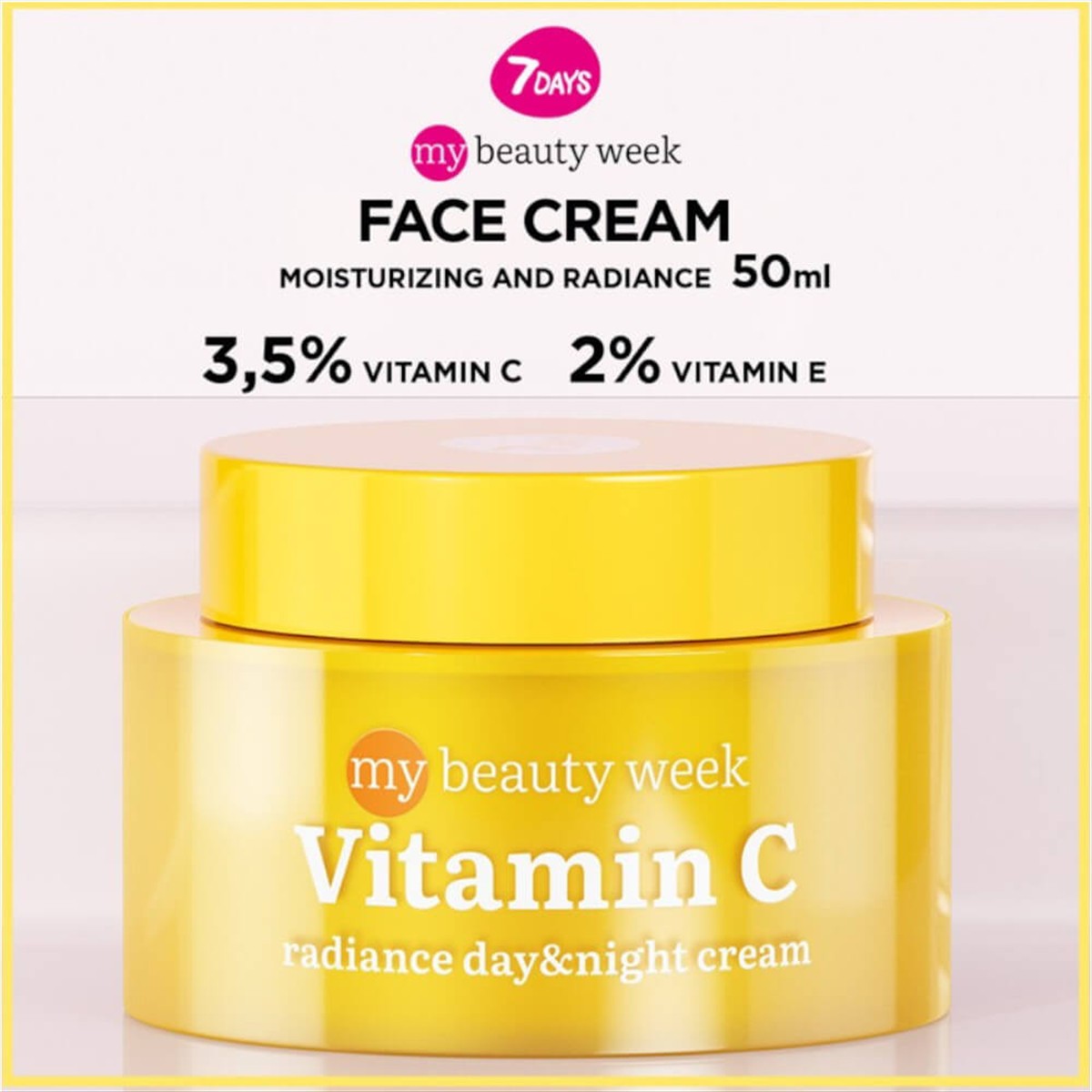 7DAYS MB Vitamin C Radiance Day Night Cream