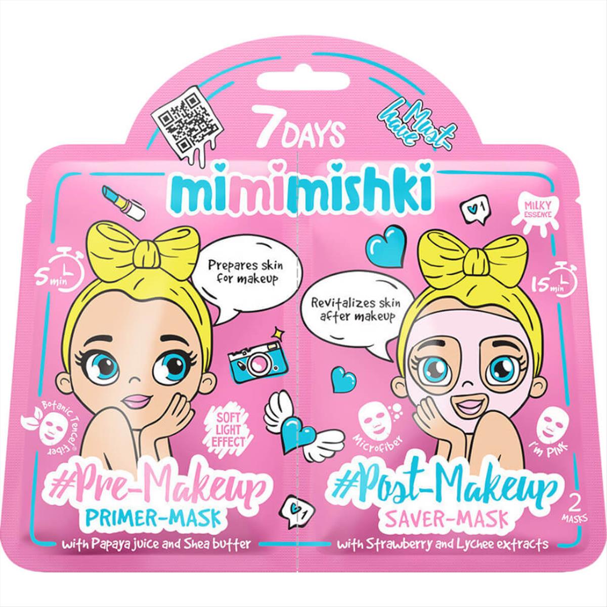 7DAYS Mimimishki Pre & Post MakeUp Pink 25gr