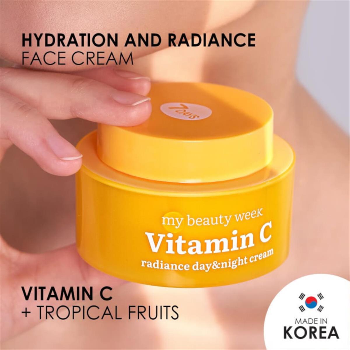 7DAYS MB Vitamin C Radiance Day Night Cream 50ml