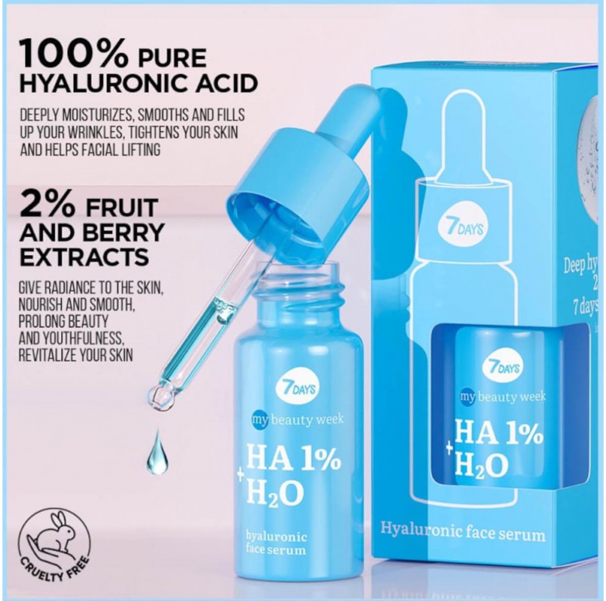 7DAYS MB HA H2O Hyaluronic Face Serum