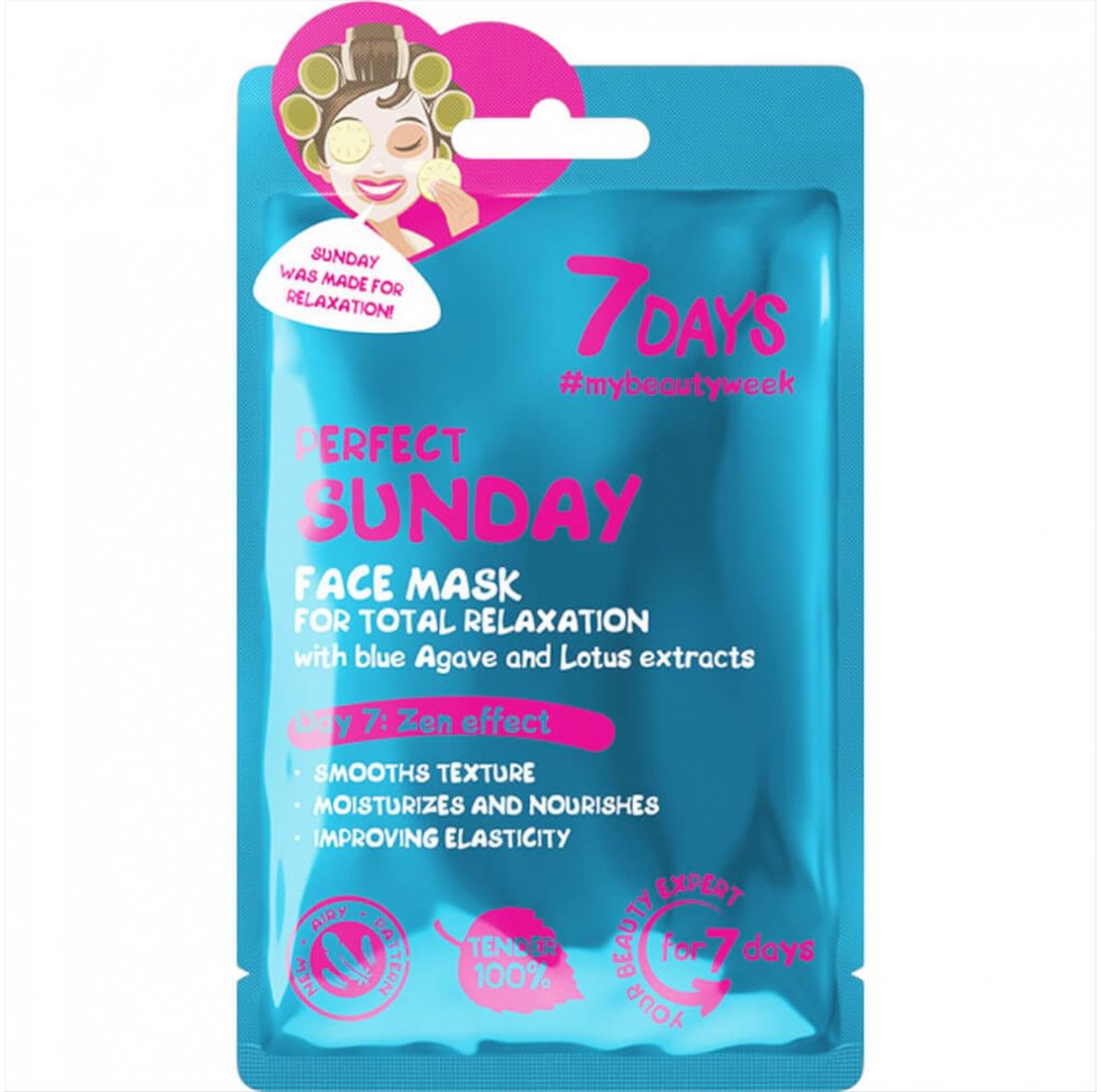 7DAYS Perfect Sunday Sheet Mask 28g