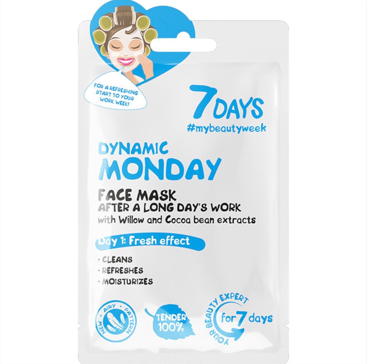 7DAYS Dynamic Monday Sheet Mask 28g