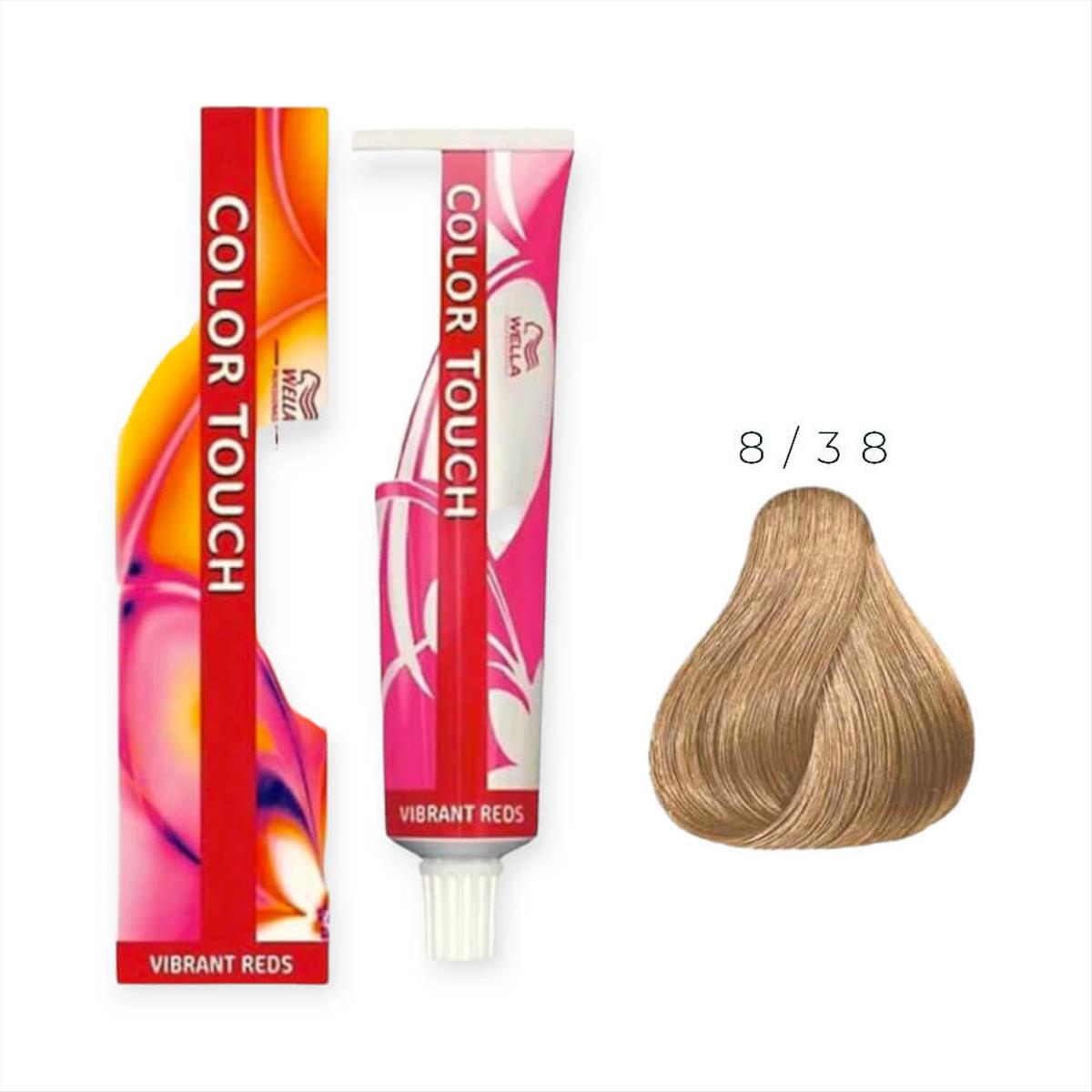 Hair Color Wella Color Touch No 8/38 - 60ml