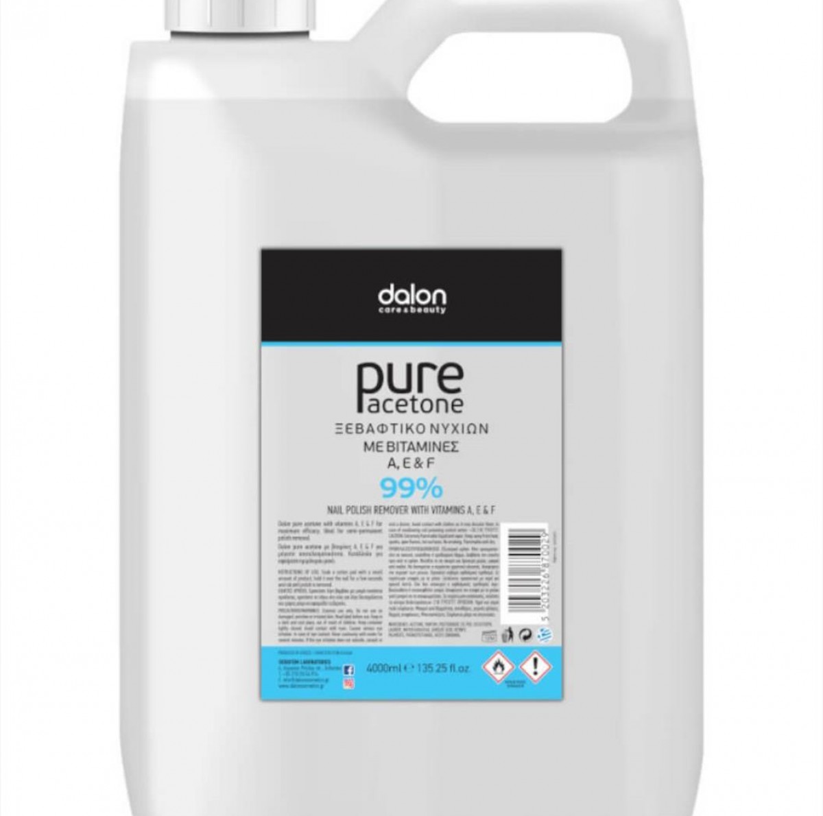 Dalon Pure Acetone 4000ml