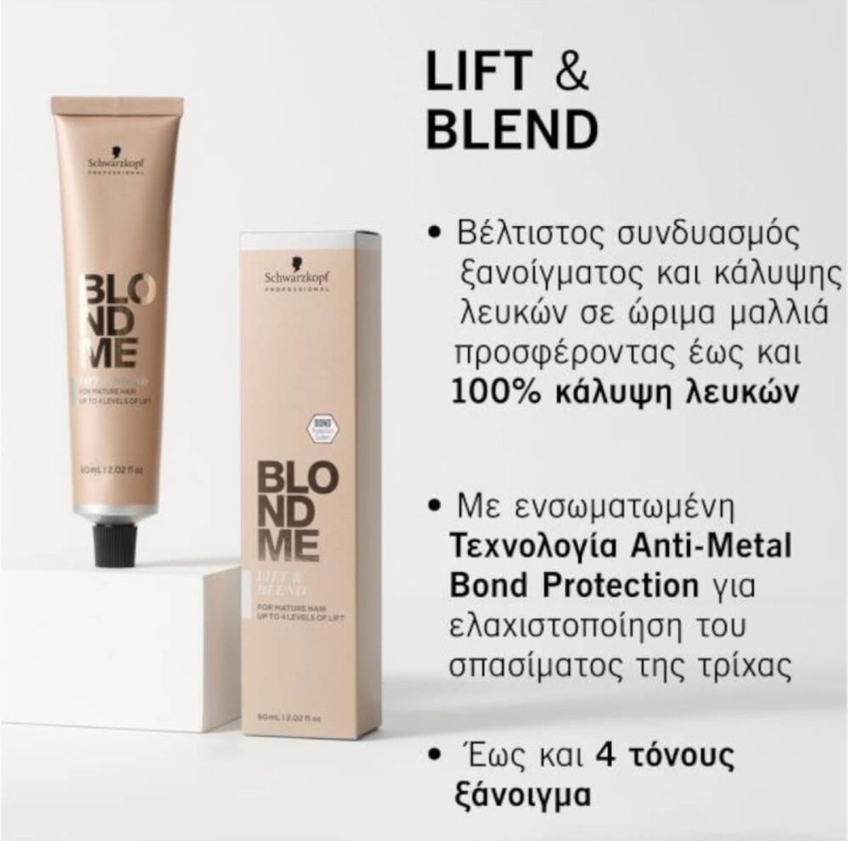 Schwarzkopf Professional BlondMe Lift & Blend LB - Biscuit 60ml